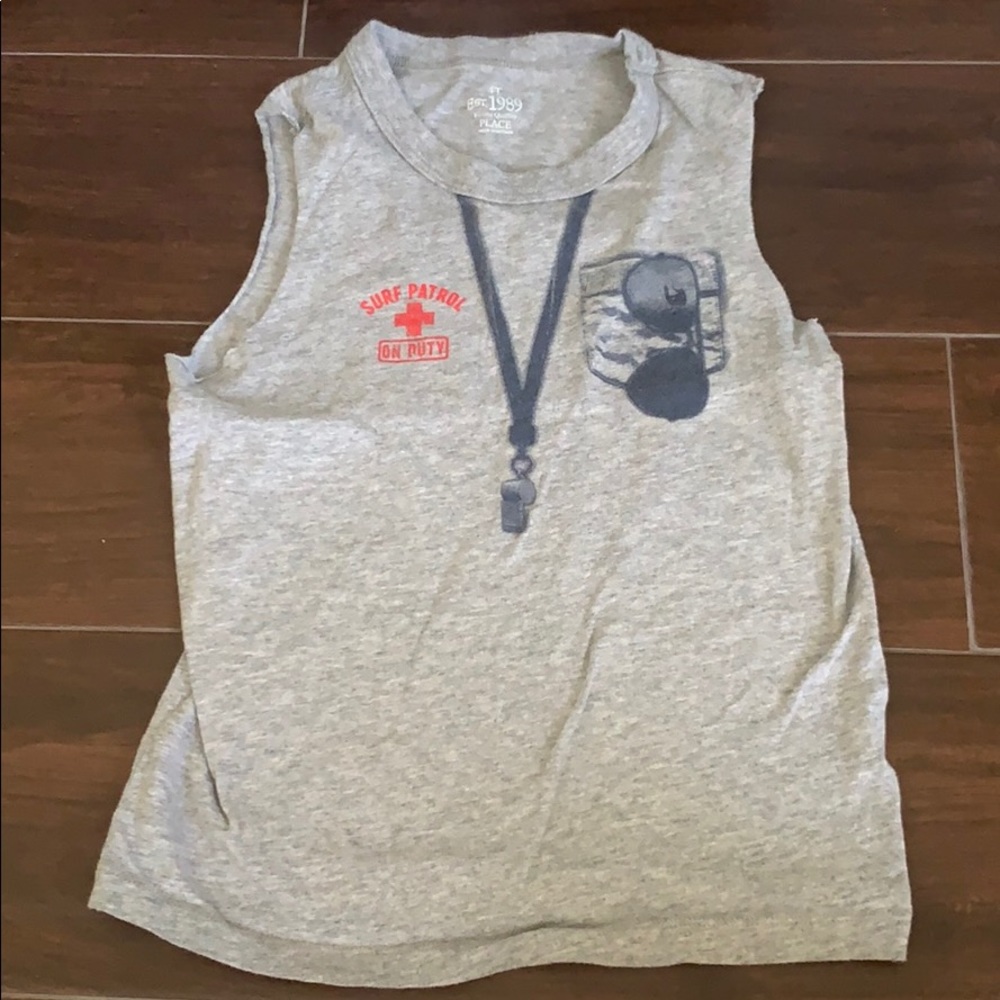 • Children’s place lifeguard muscle tee, 4T •